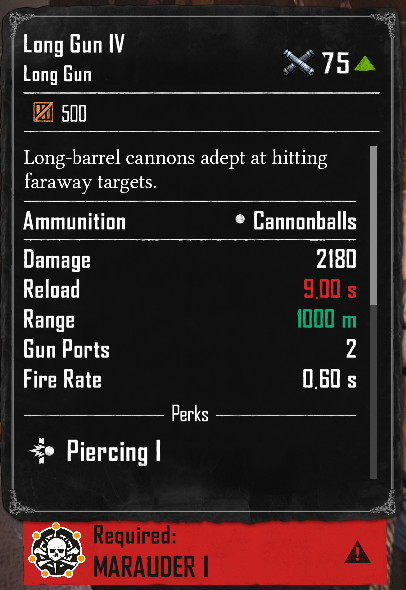 Long Gun IV (Required:Marauder 1)